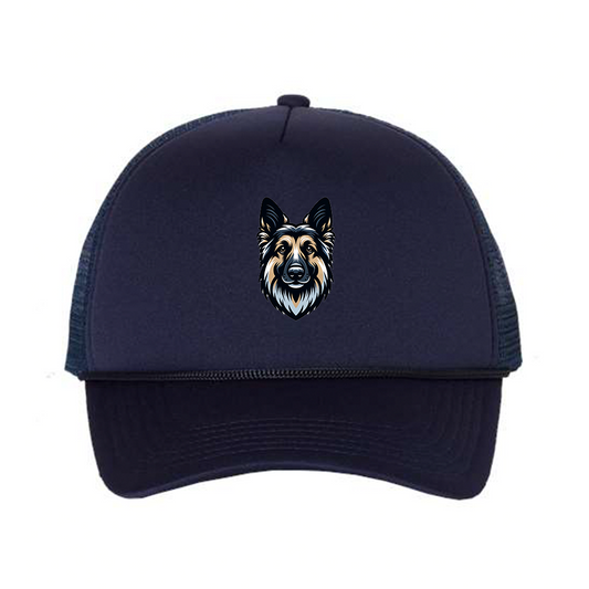 Aged German Shepherd Foam Trucker Hat