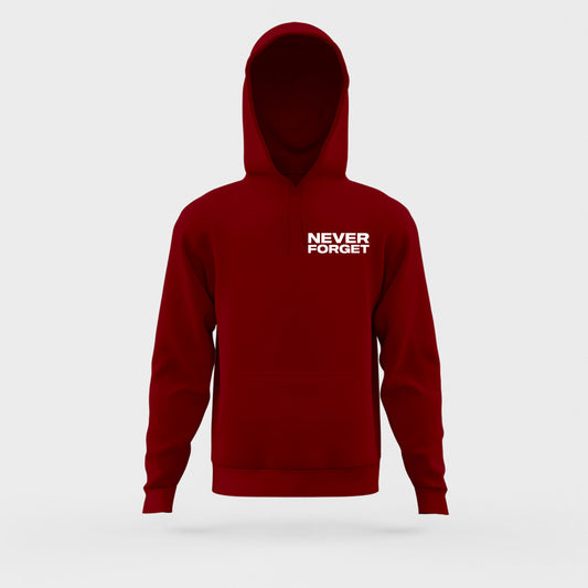 Never Forget White Hoodie