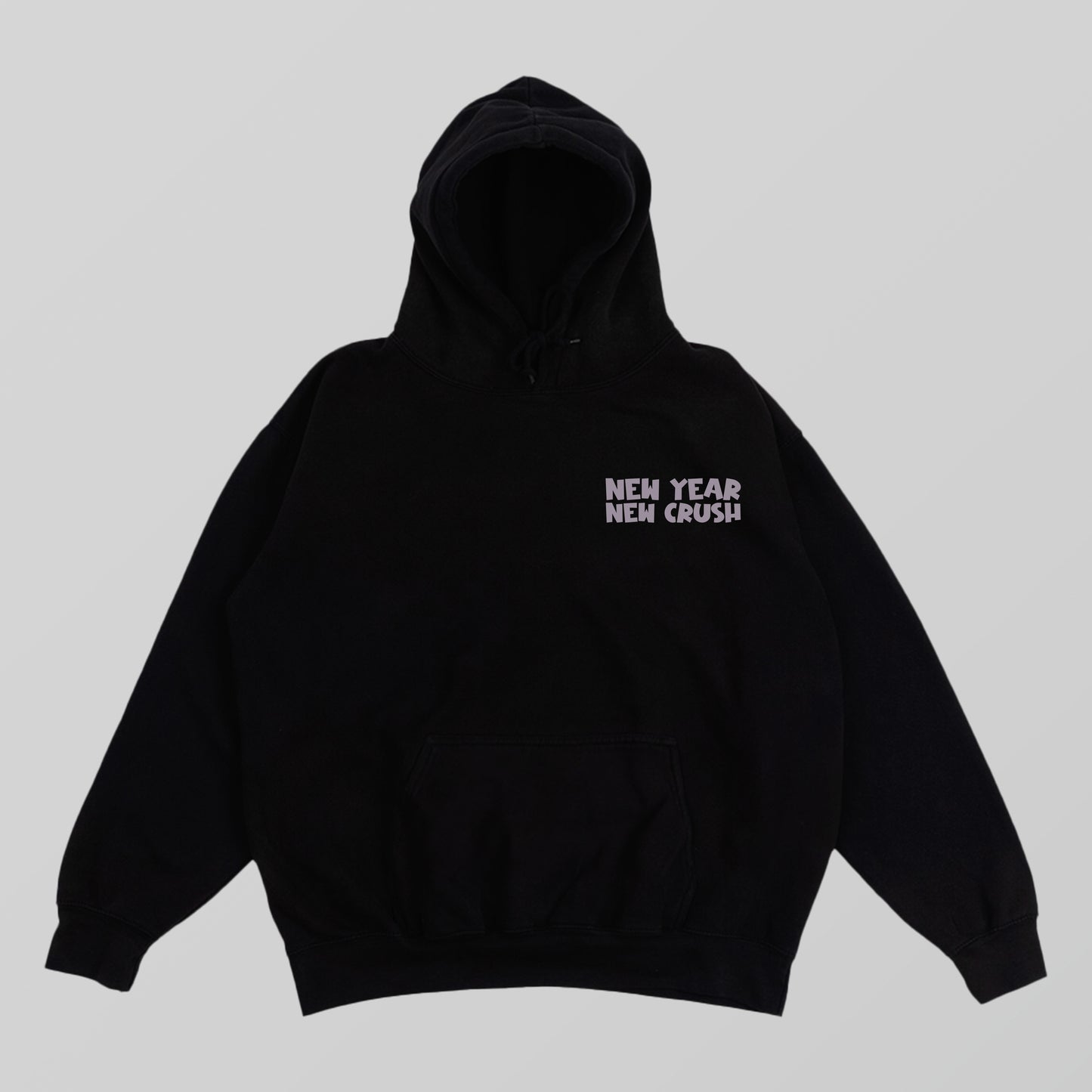 New Year New Crush Hazy Lilac Hoodie