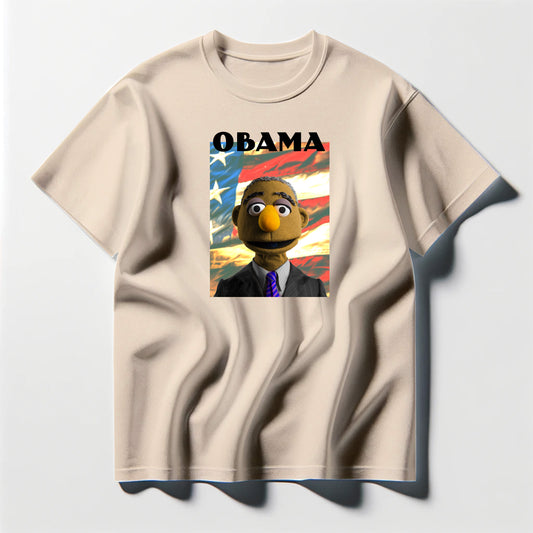 obama muppet flag tee shirt