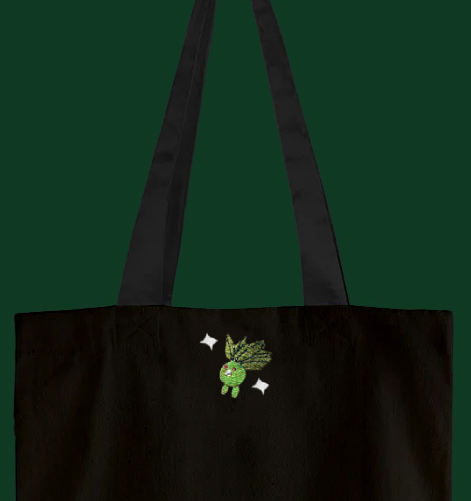 #0043 shiny tote bag