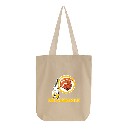 orangeskins tote bag