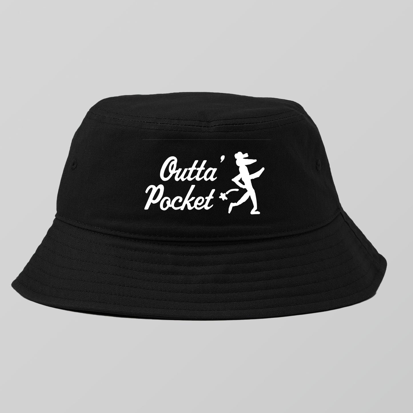 outta pocket main logo bucket hat