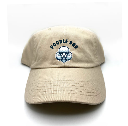 Poodle Dad Dad Hat