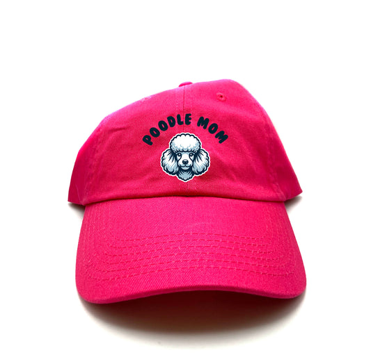 Poodle Mom Dad Hat