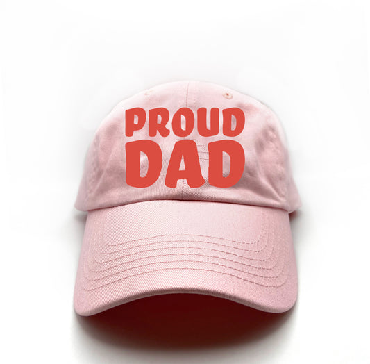 Proud Dad Red Dad Hat