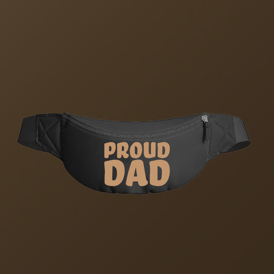 Proud Dad Brown Fanny Pack