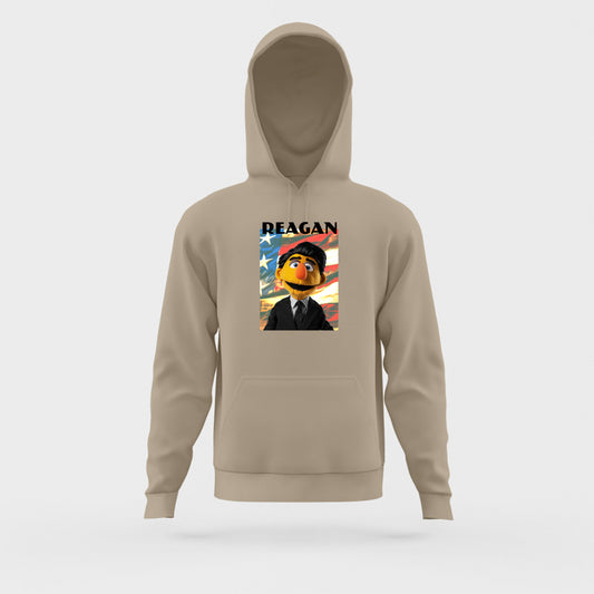 reagan muppet flag hoodie