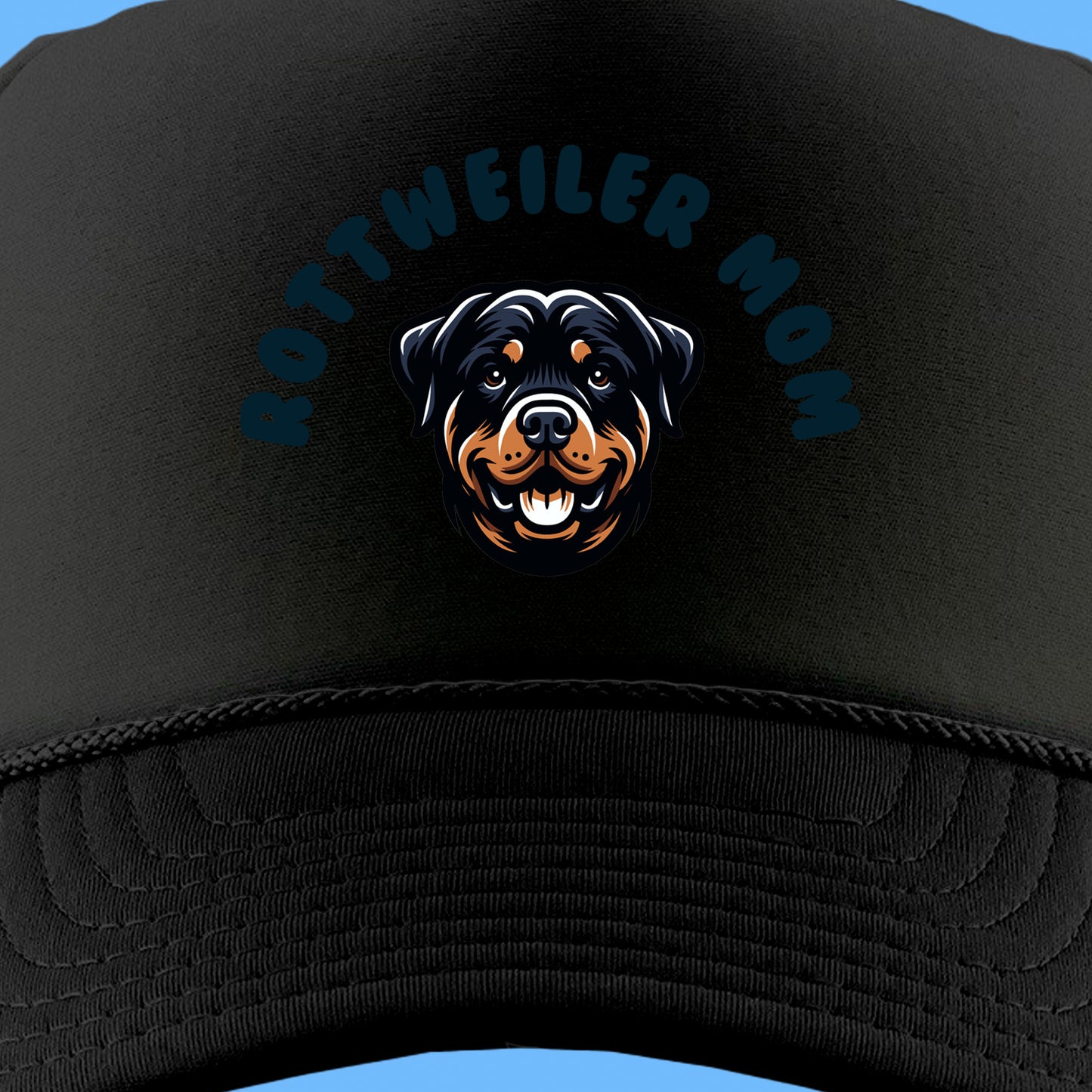 Rottweiler Mom Foam Trucket Hat
