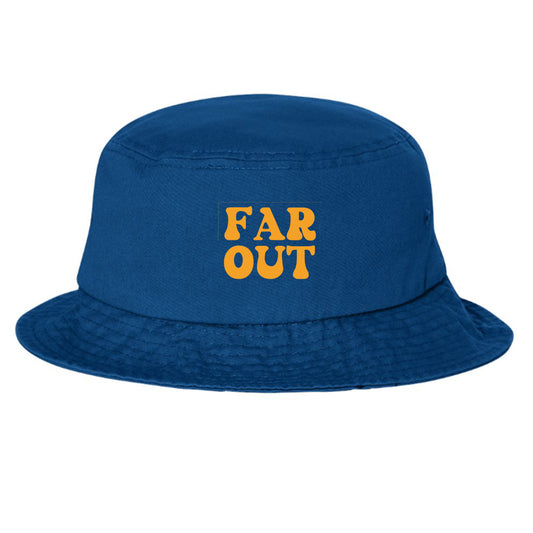 Far Out Gold Bucket Hat