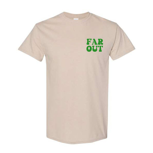 Far Out Green Tee Shirt