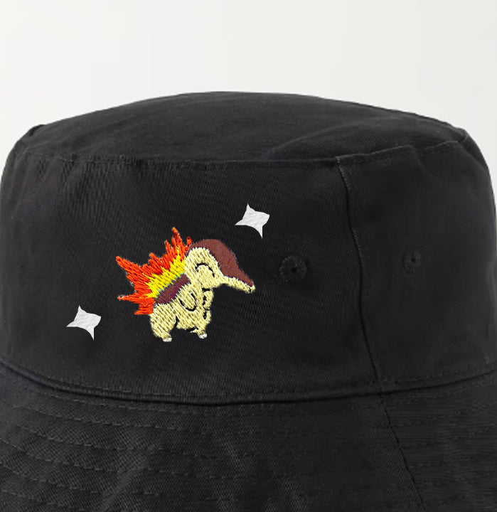 #0155 shiny bucket hat