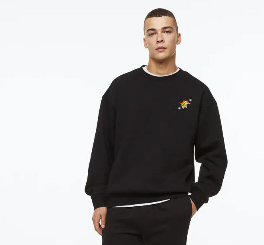 #0155 shiny sweatshirt