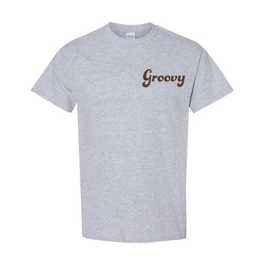 Groovy Brown Tee Shirt