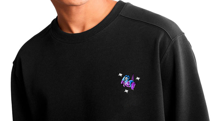 #0137 shiny sweatshirt