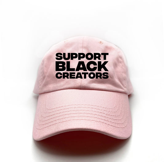 Support Black Creators Black Dad Hat