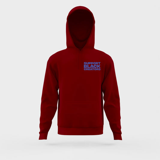Support Black Creators Indigo Hoodie