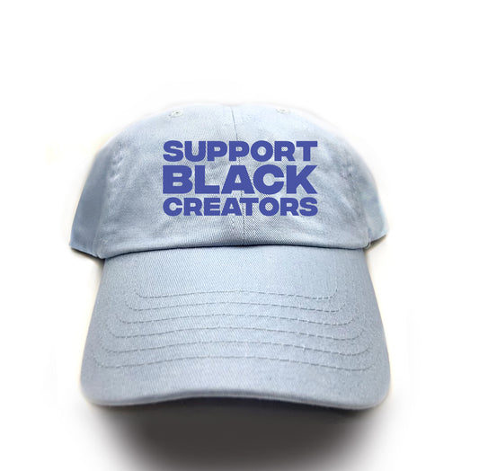 Support Black Creators Indigo Dad Hat