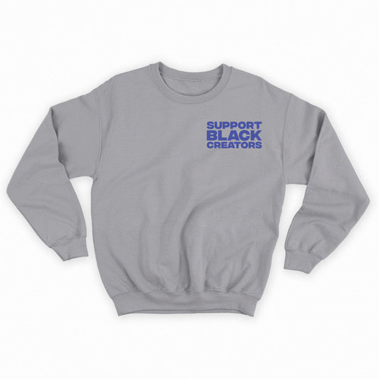 Support Black Creators Indigo Sweatshirt