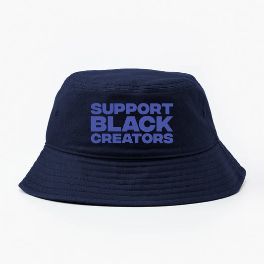 Support Black Creators Indigo Bucket Hat