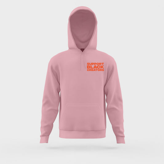 Support Black Creators Orange Hoodie