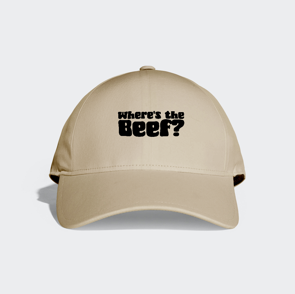 Where's the Beef? Black Dad Hat