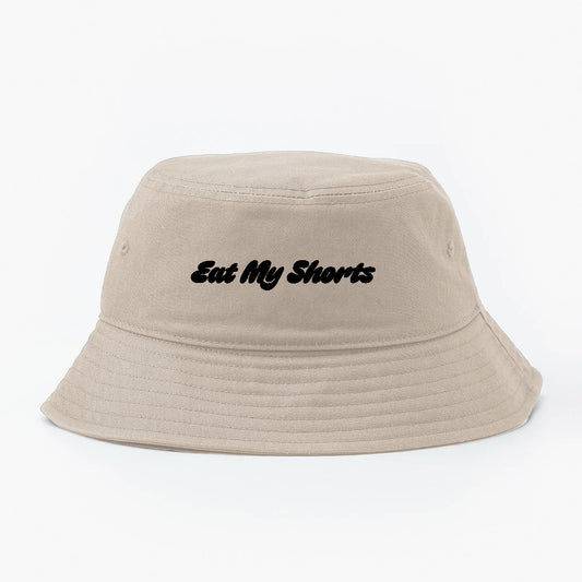 Eat My Shorts Black Bucket Hat
