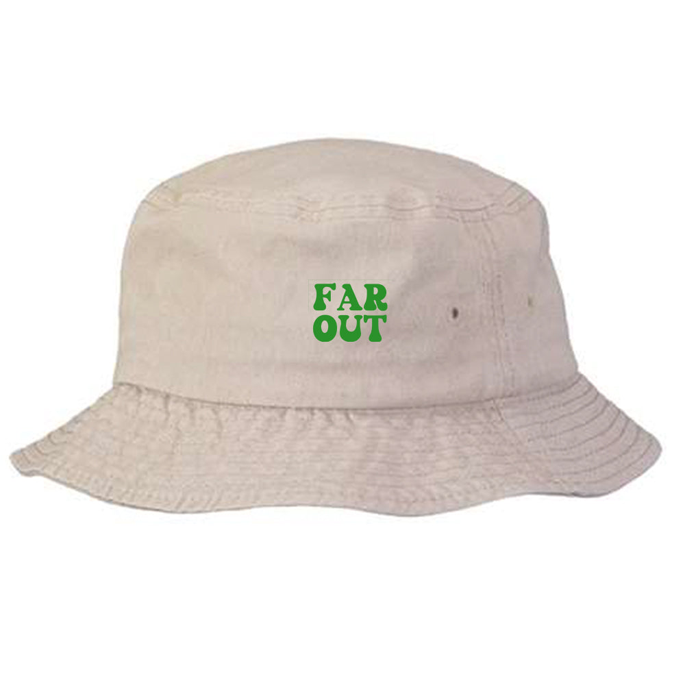 Far Out Green Bucket Hat
