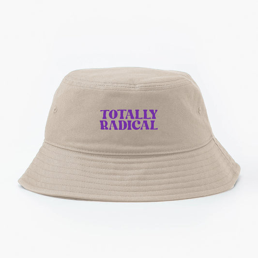 Totally Radical Purple Bucket Hat