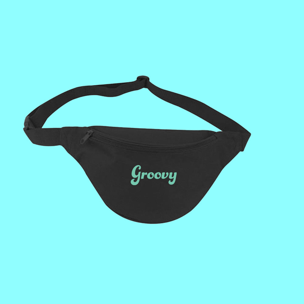Groovy Teal Fanny Pack