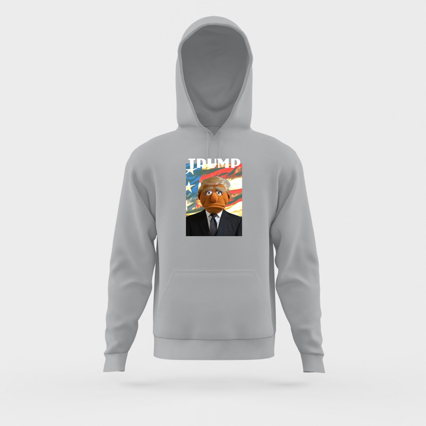 trump muppet flag hoodie