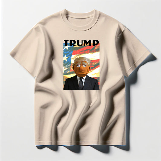 trump muppet flag tee shirt