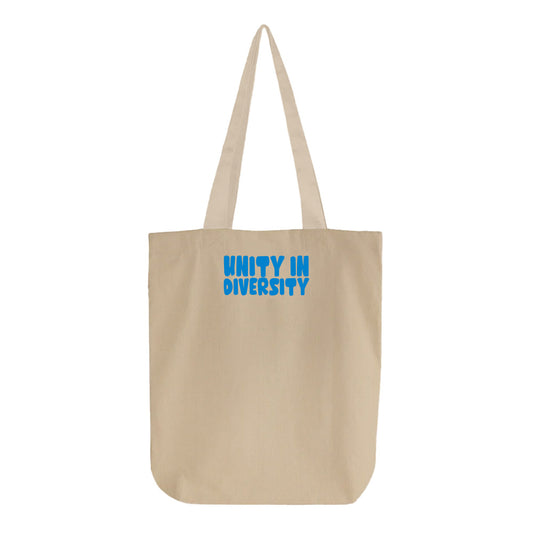 Unity in Diversity Blue Tote Bag