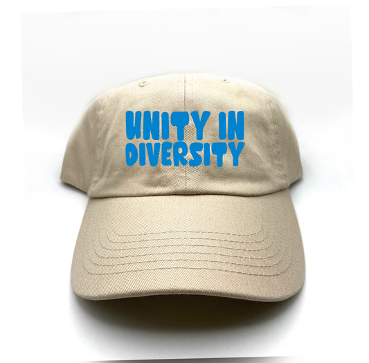 Unity in Diversity Blue Dad Hat