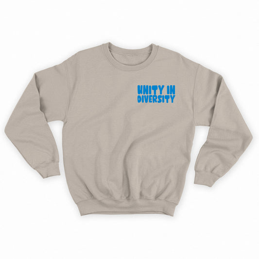 Unity in Diversity Blue Sweatshirt