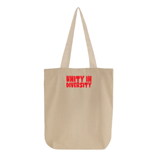Unity in Diversity Red Tote Bag