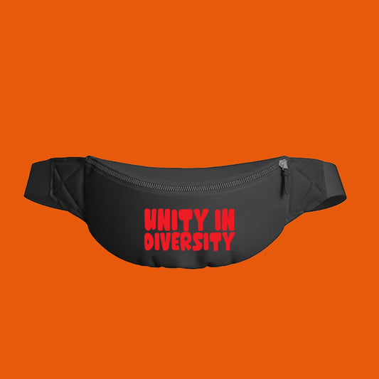 Unity in Diversity Red Fanny Pack