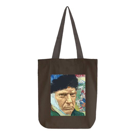 van goh trump tote bag