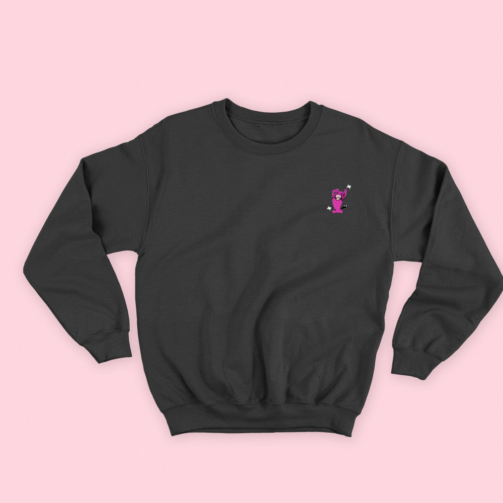 #0202 shiny sweatshirt